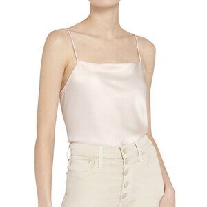 NWT Alice + Olivia Harmon Drapey Silk Tank XS